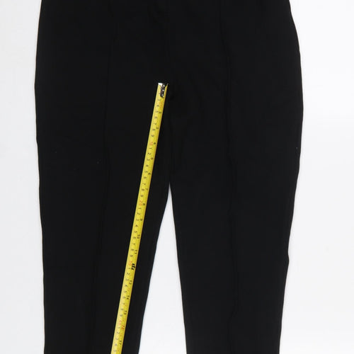 Threadbare Women’s Black Slim Tapered Trousers Size 12