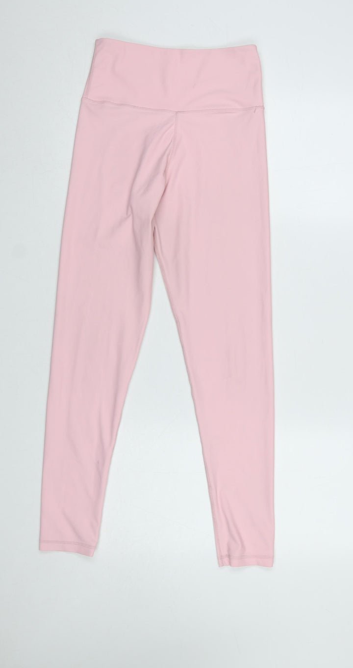 NEU Apparel Womens Pink M Stretch Leggings Gym Yoga Trousers