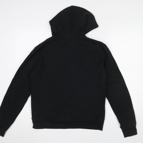 Aéropostale Womens Black Medium Pullover Hoodie NYC Graphic Print