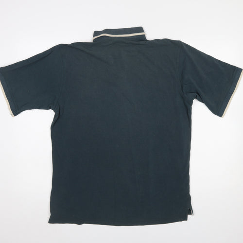 Adidas Men’s Green Collared Short Sleeve Polo Shirt Size L
