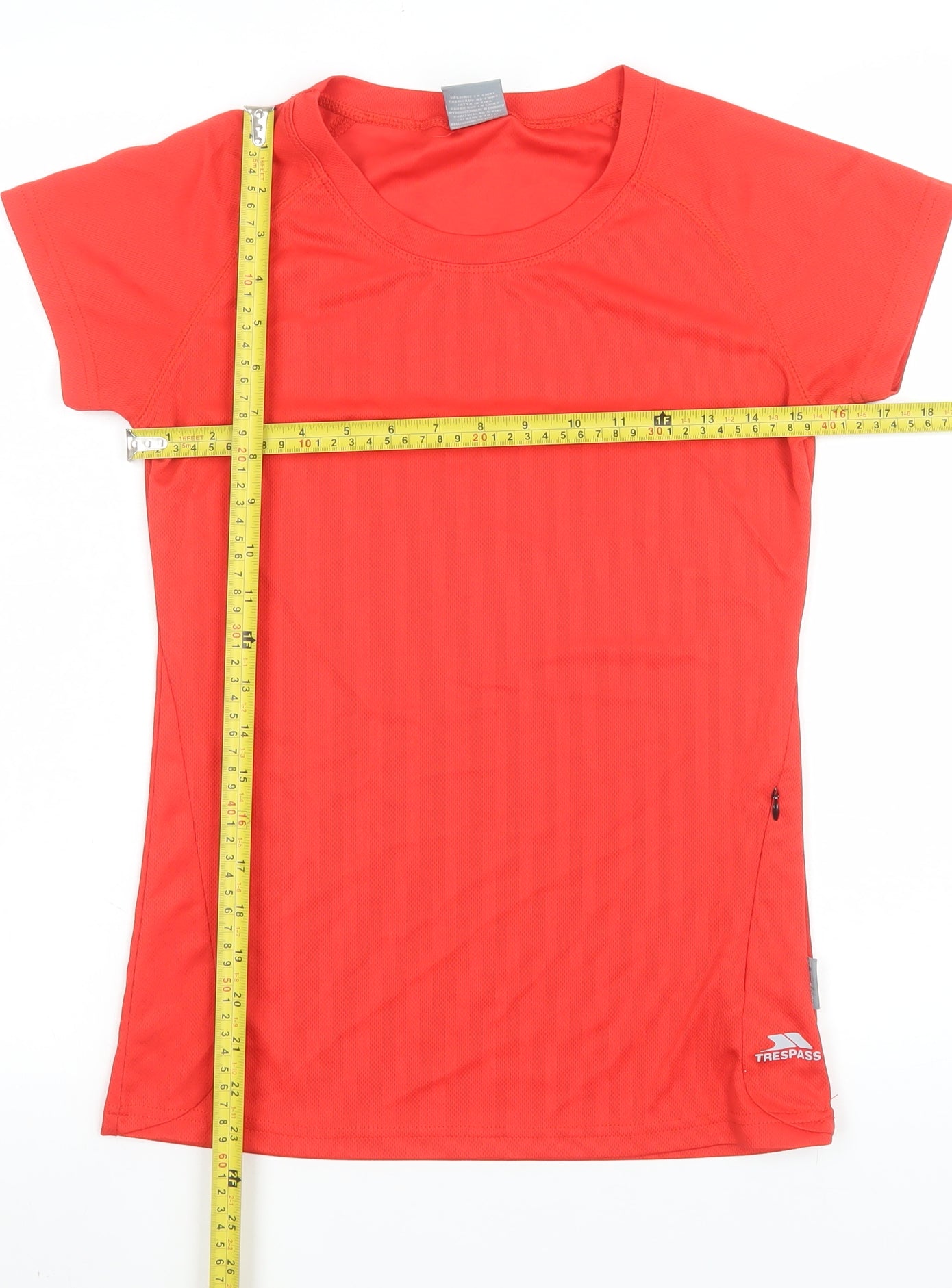 Trespass Mens Red XS Athletic Quick Dry Sports T-Shirt