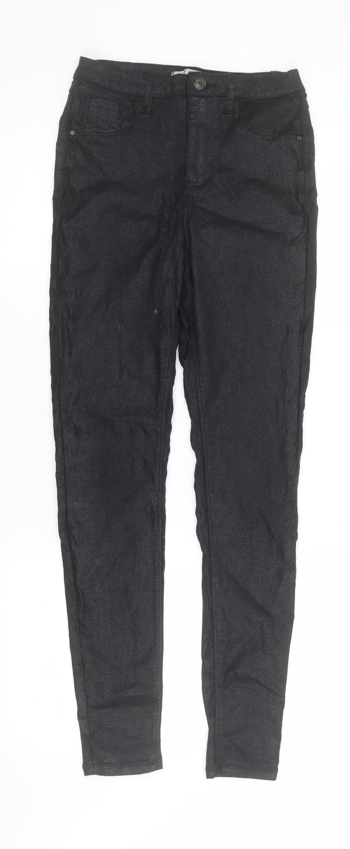 Denim Co Women’s Black Skinny Jegging UK Size 6 Stretch Trousers