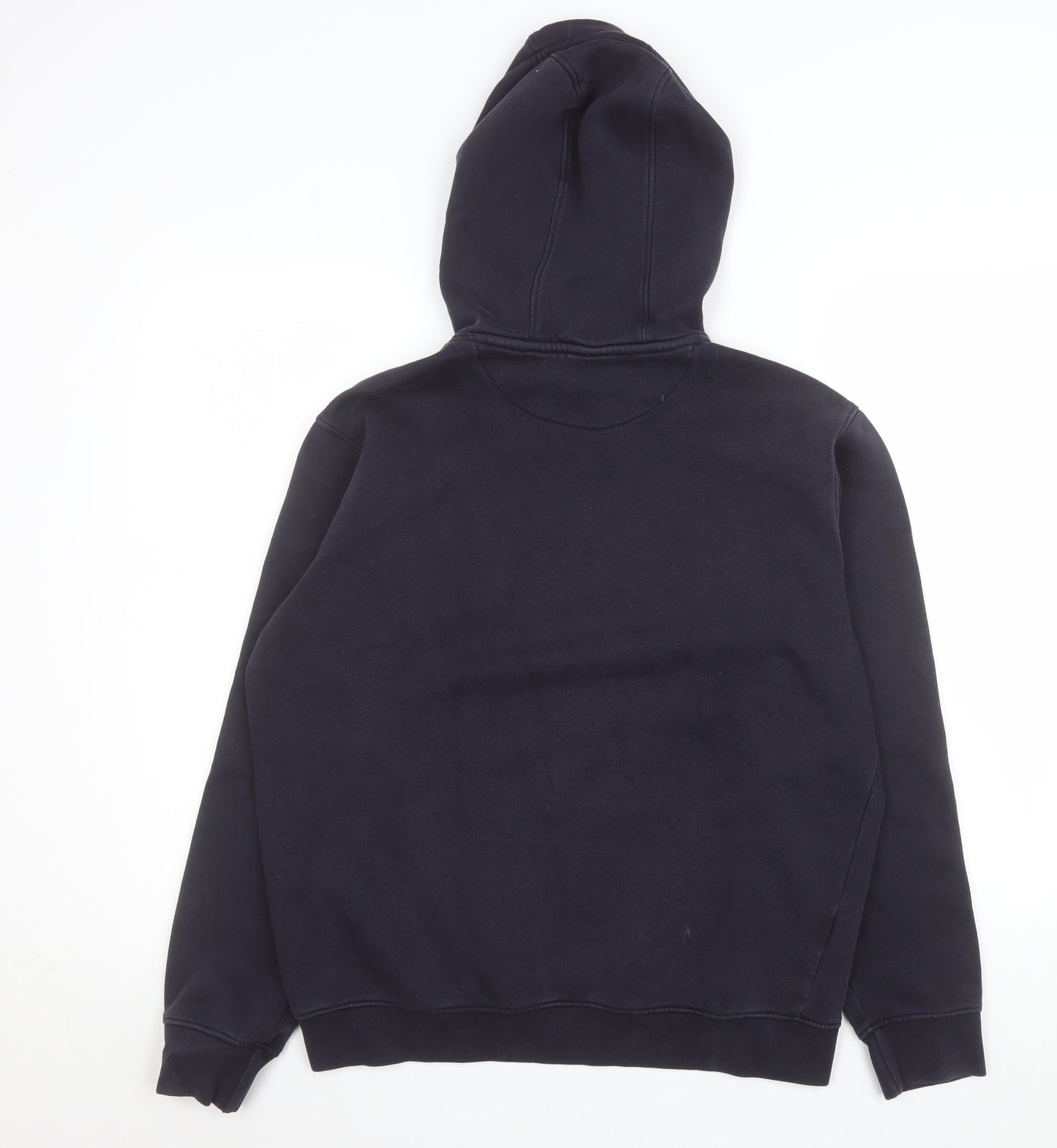 883 Police Men's Blue Pullover Hoodie M Regular Fit Graphic Logo