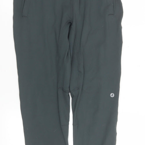 Gym+Coffee Womens Black Medium Jogger Activewear Trousers