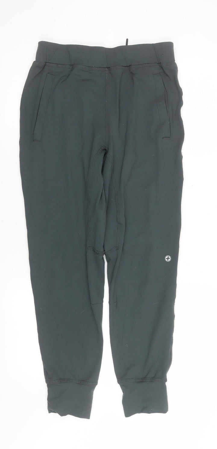 Gym+Coffee Womens Black Medium Jogger Activewear Trousers