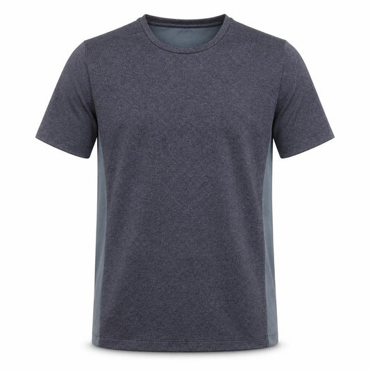St. Bernard Men’s Blue Athletic T-Shirt Medium Polyester