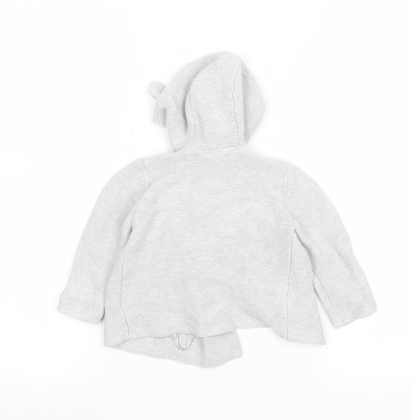 Disney Baby Grey Bambi Hooded Cotton Cardigan 9-12 Months Unisex