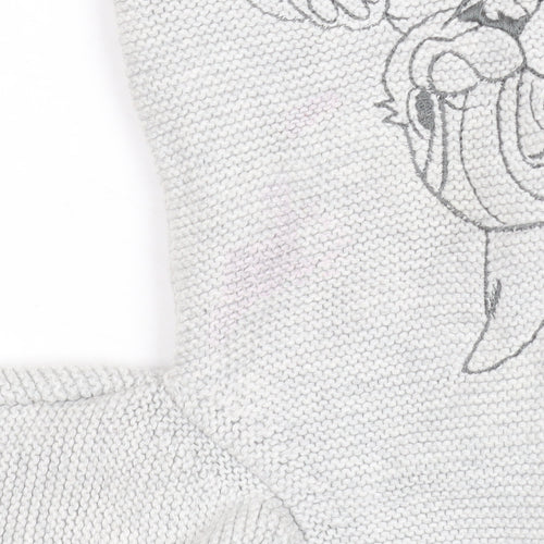 Disney Baby Grey Bambi Hooded Cotton Cardigan 9-12 Months Unisex
