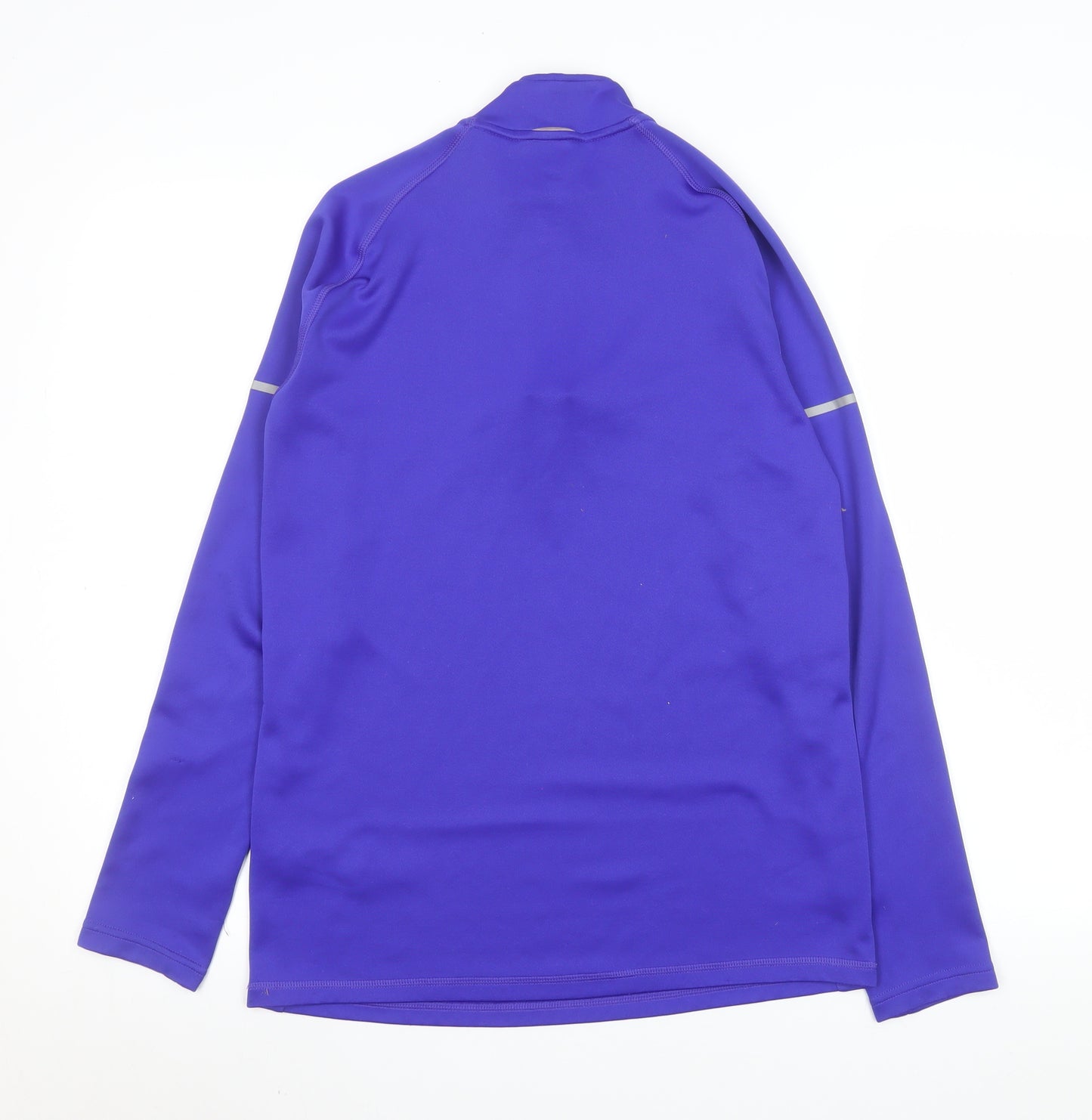 Adidas Women’s Purple Climalite 1/4 Zip London Marathon Sweatshirt L 16-18
