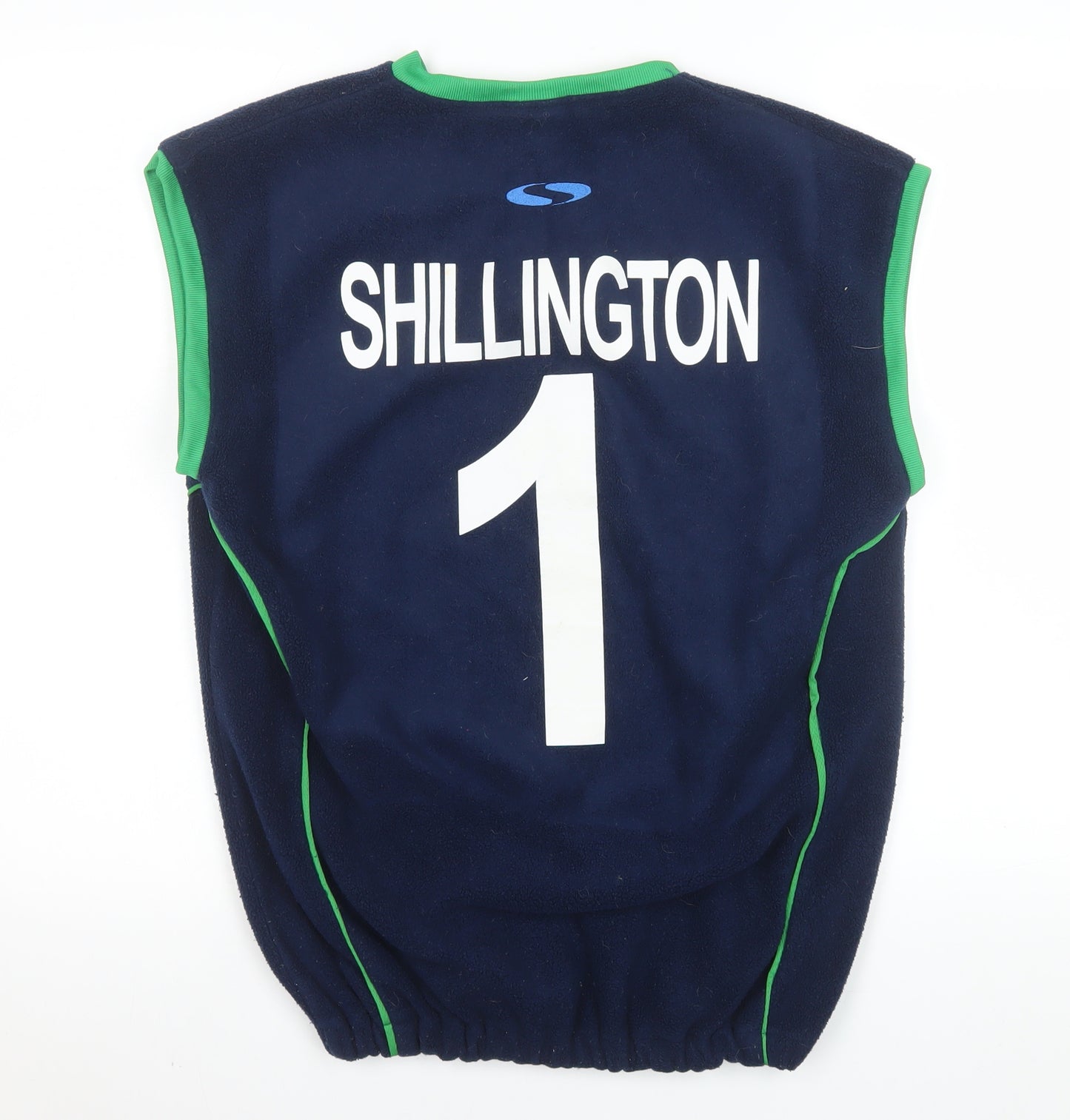 Signature Sports Ireland Women's Cricket Fleece Vest Navy Green M