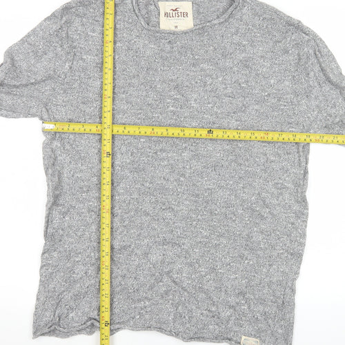 Hollister Men's Grey Medium Crew Neck Knit Pullover Jumper