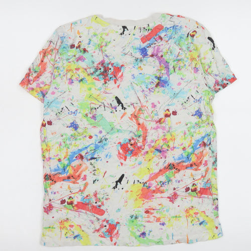 Next Boys Multicoloured Paint Splatter Cotton T-Shirt 12 Years