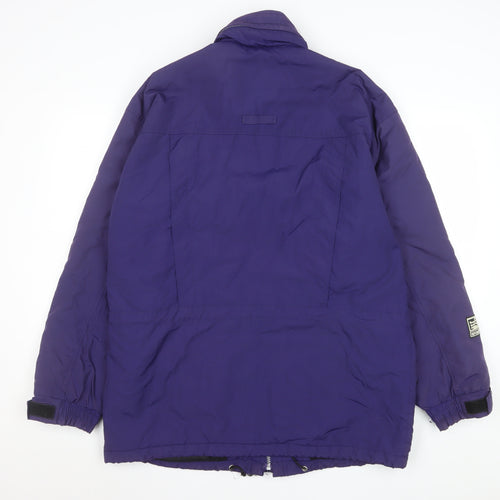 CMP Men's Purple Waterproof Parka Jacket Size S Outdoor Insulated