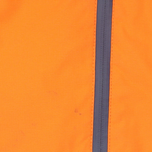 Peter Storm Boys Blue Orange Hooded Waterproof Rain Coat Jacket 5-6 Years