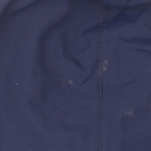 Peter Storm Boys Blue Orange Hooded Waterproof Rain Coat Jacket 5-6 Years