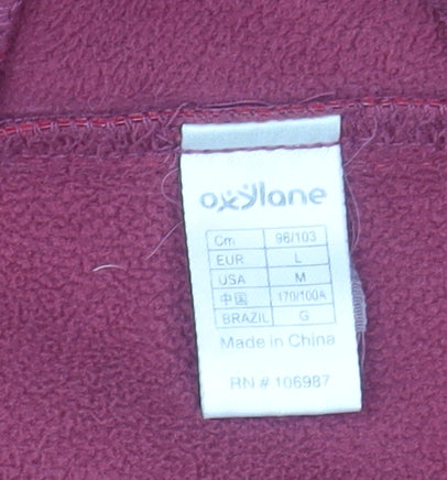 Quechua Women's Red Soft Shell Hooded Jacket Size 14