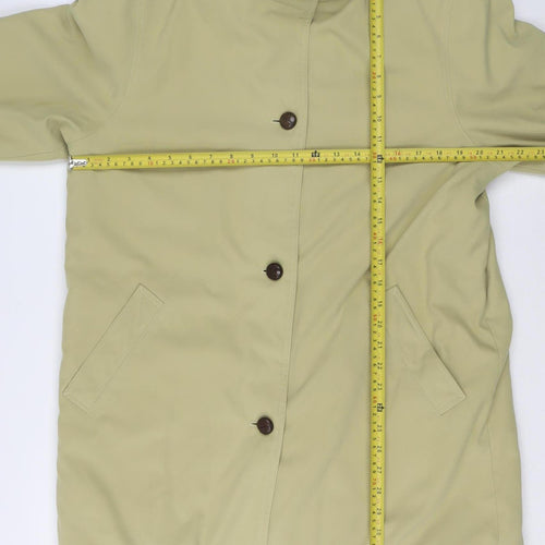 Ensign Collection Womens Beige Size 12 Mid-Length Waterproof Jacket