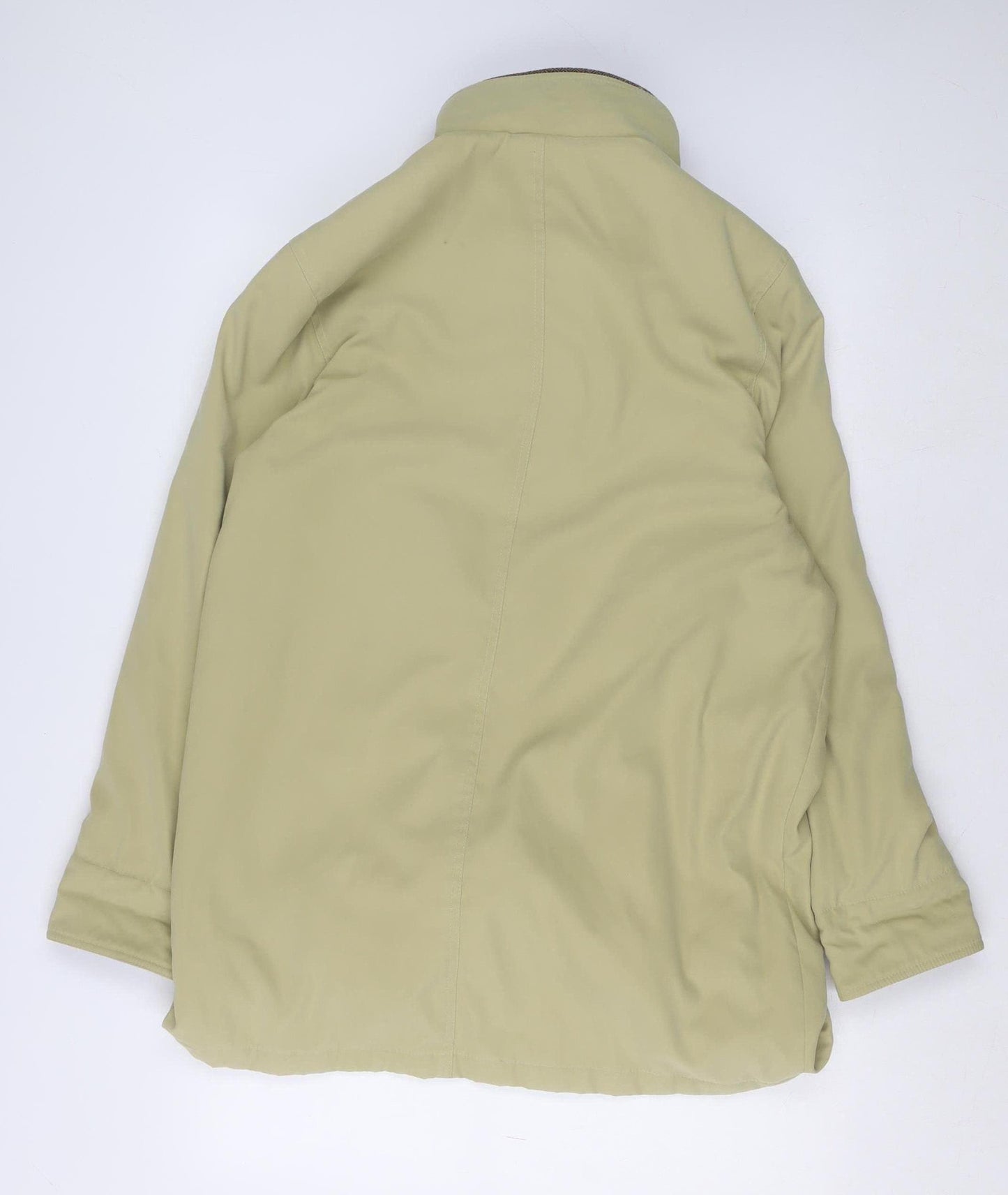 Ensign Collection Womens Beige Size 12 Mid-Length Waterproof Jacket