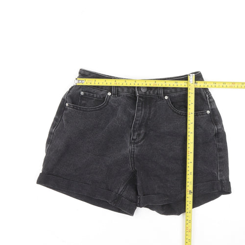 Vero Moda Women's Black Mom Denim Shorts Size 8