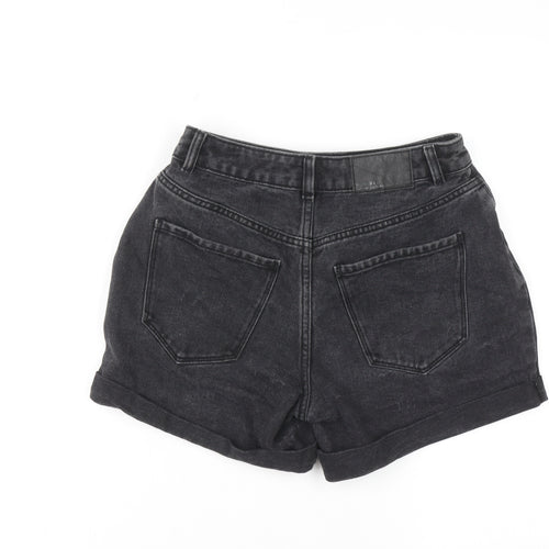 Vero Moda Women's Black Mom Denim Shorts Size 8