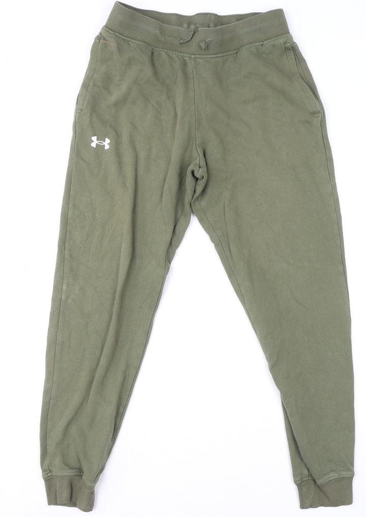 Under Armour Mens Green Fleece Sweatpants Joggers Size M