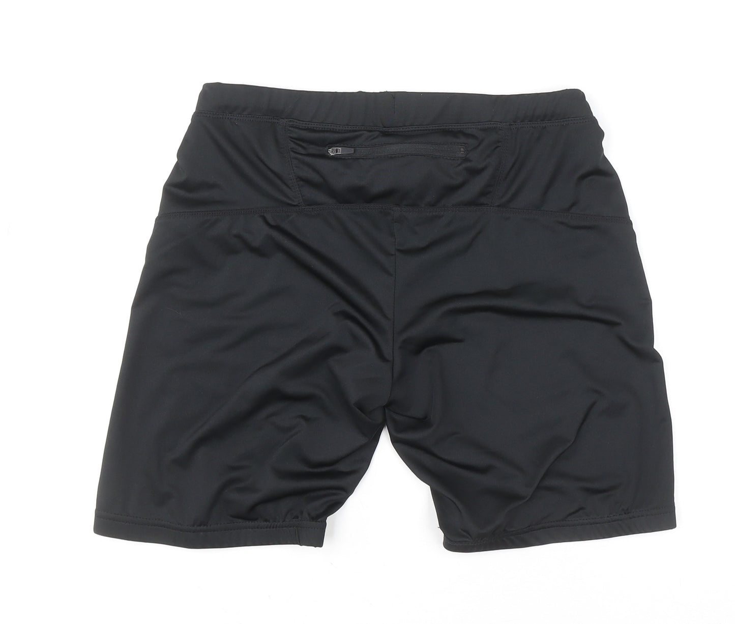 Crivit Womens Black M 14/16 Running Athletic Shorts