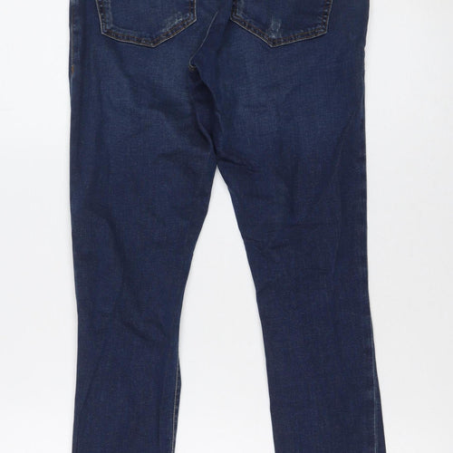 Topshop Women’s Blue Leigh Skinny Jeans Size 8 W26 L28