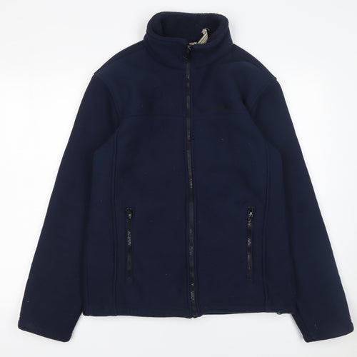 Regatta Men's Blue Fleece Full Zip Outdoor Jacket Size M