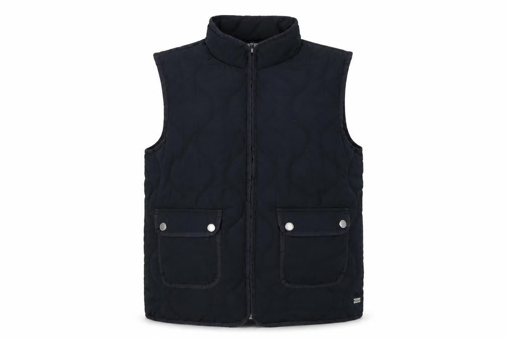 Natural Reflections Men's Black XL Quilted Waistcoat Bodywarmer