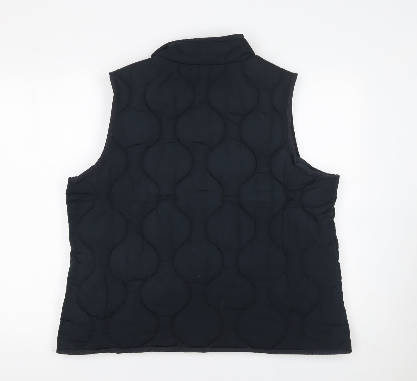 Natural Reflections Men's Black XL Quilted Waistcoat Bodywarmer