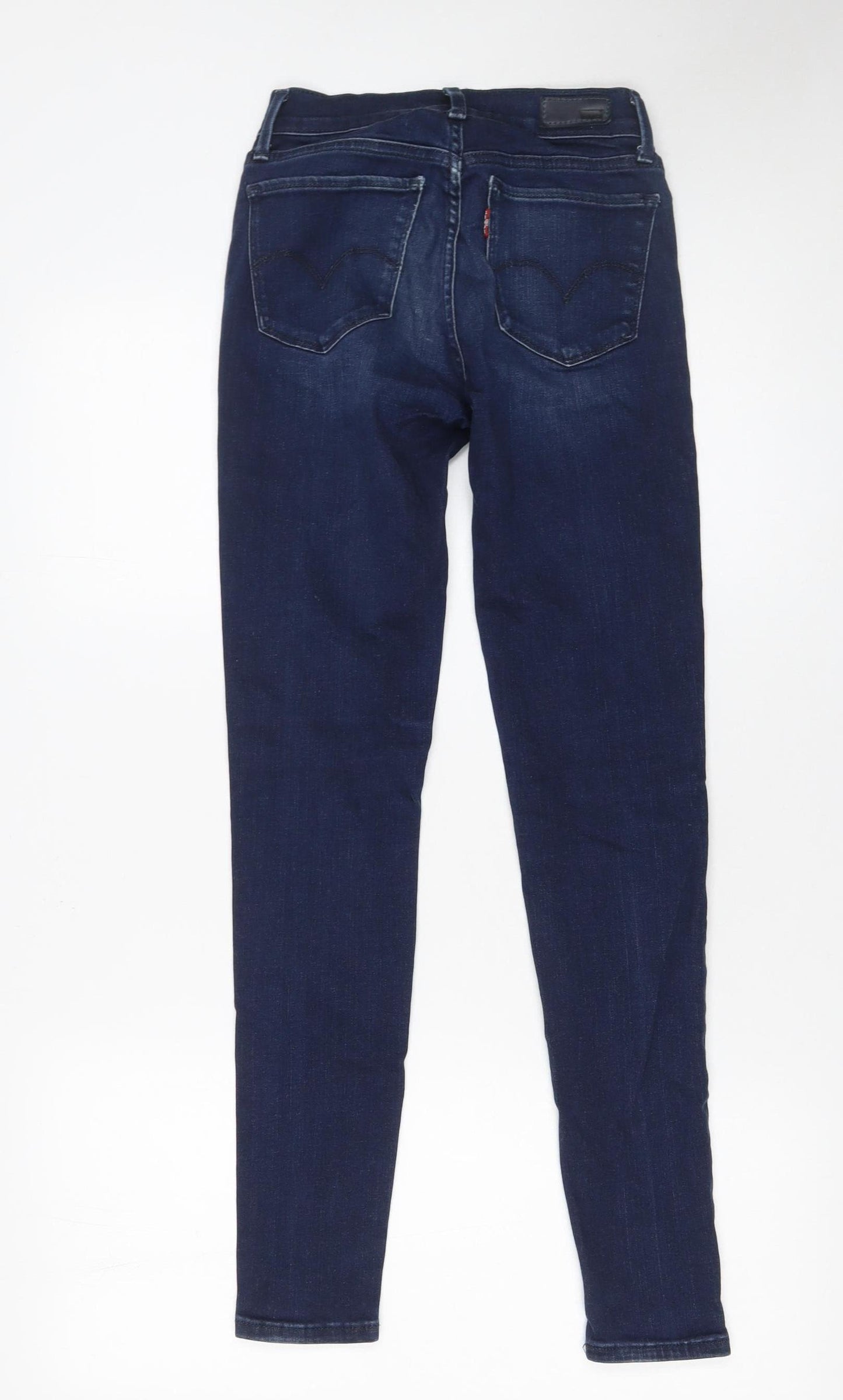 Levi's Women's Blue Skinny Jeans Size 4 Mid Rise Stretch Denim