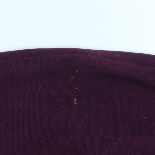 Briggs New York Women's Purple Pull-On Stretch Trousers Size 10