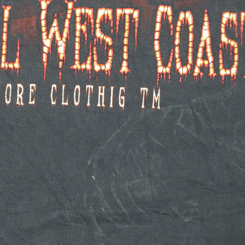 Pit Bull West Coast Men’s Black Large Gothic Graphic T-Shirt