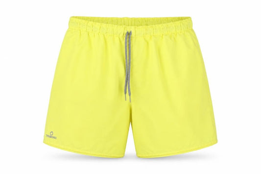 Tribord Men’s Yellow Athletic Beach Shorts Size M Polyester Quick Dry