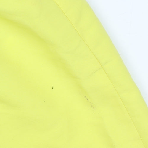 Tribord Men’s Yellow Athletic Beach Shorts Size M Polyester Quick Dry