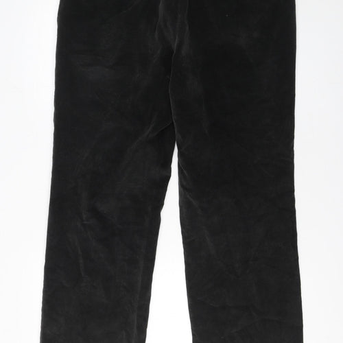Hugo Boss Men’s Black Corduroy Chino Trousers Size 36W Regular Fit