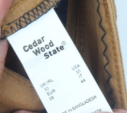 Cedar Wood State Men's Brown Chino Shorts Size 30 Regular