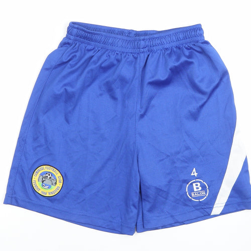 Balon Mens Blue XS Athletic Football Quick Dry Shorts