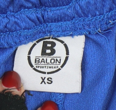 Balon Mens Blue XS Athletic Football Quick Dry Shorts
