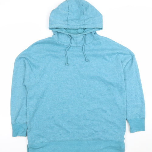 Dunnes Women’s Blue Pullover Hoodie Size S Cotton Blend