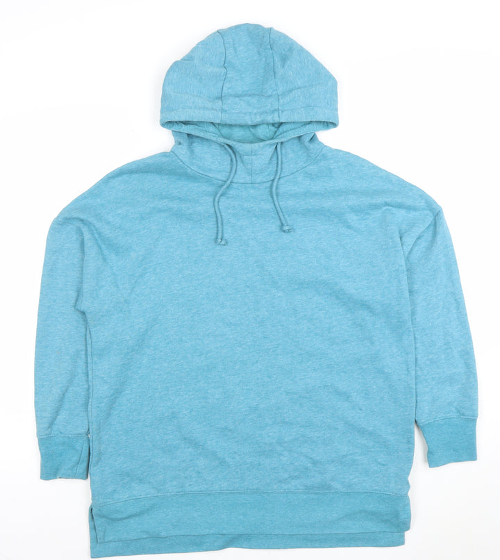 Dunnes Women’s Blue Pullover Hoodie Size S Cotton Blend