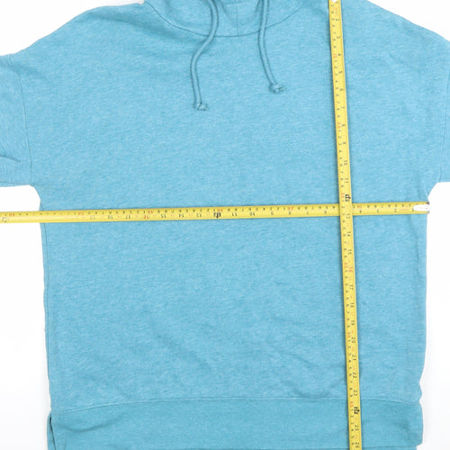 Dunnes Women’s Blue Pullover Hoodie Size S Cotton Blend