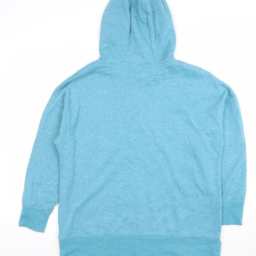 Dunnes Women’s Blue Pullover Hoodie Size S Cotton Blend