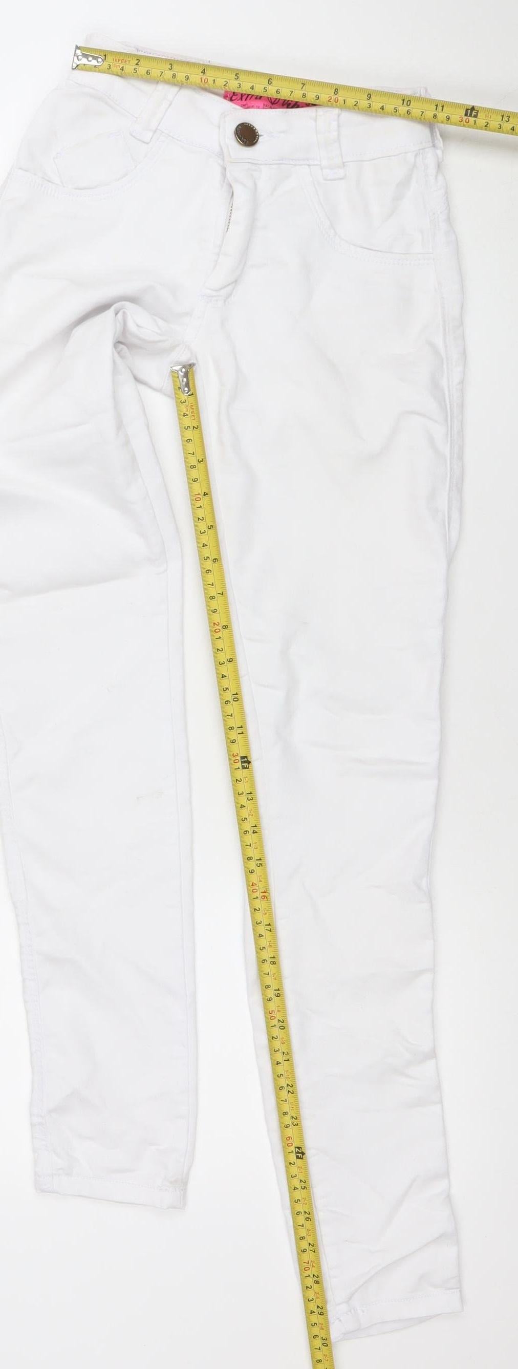 Extra Vip Women’s White Skinny Stretch Jeans Size 6