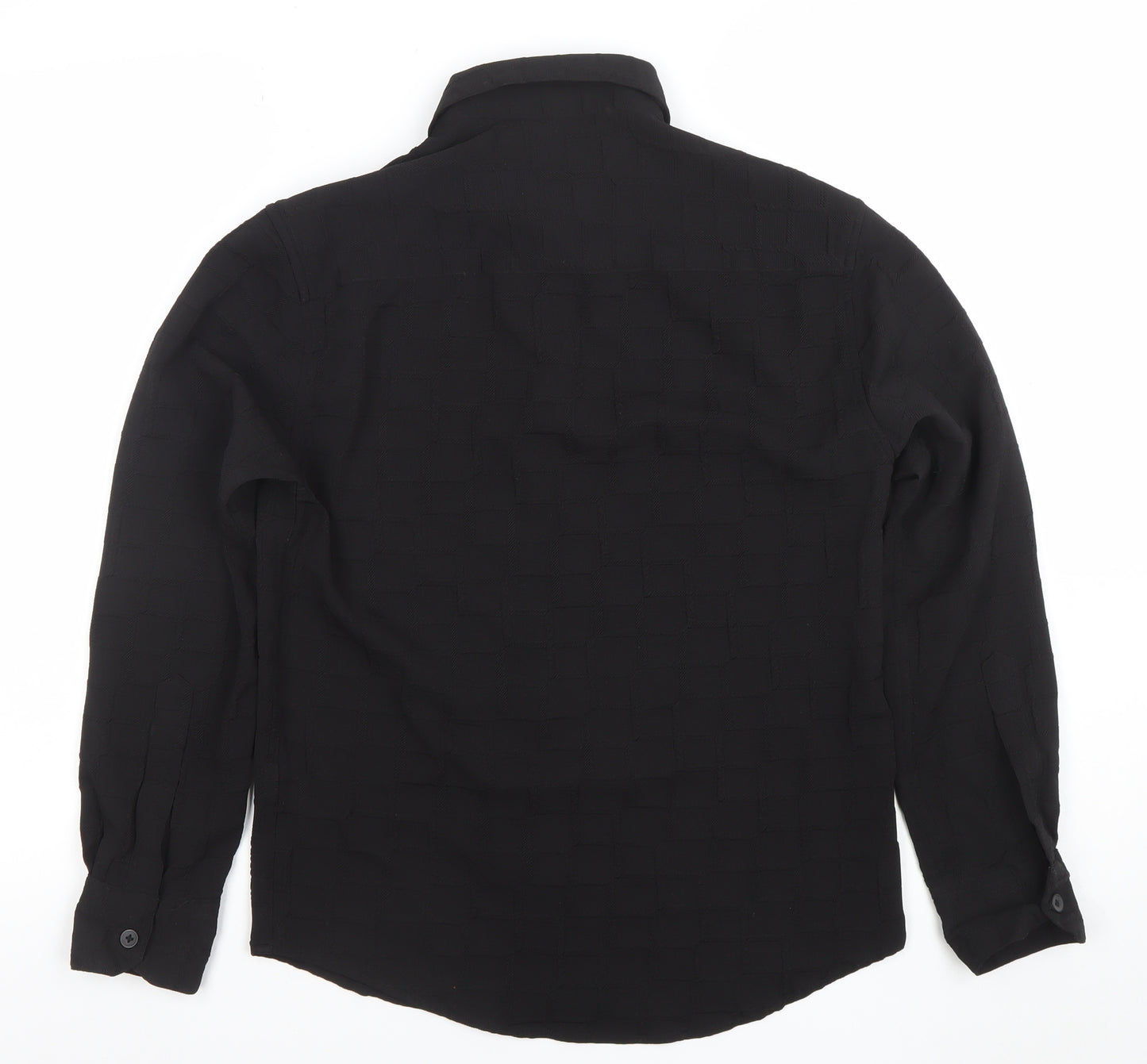 NYTRO Women's Black Cotton Long Sleeve Button-Up Shirt Size S