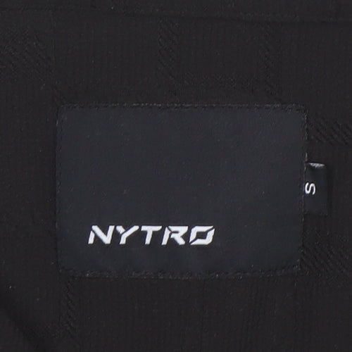NYTRO Women's Black Cotton Long Sleeve Button-Up Shirt Size S