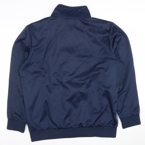 RANG Men's Blue Full Zip Track Sweatshirt 2XL Regular Fit