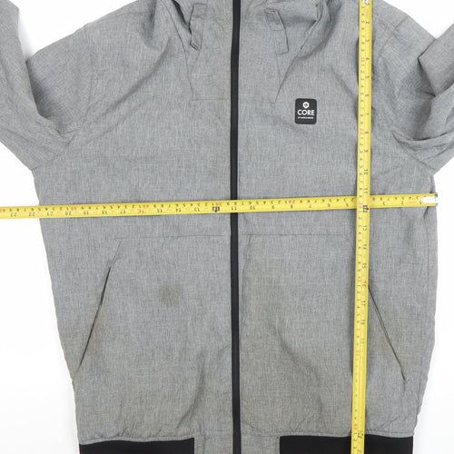 Jack & Jones CORE Men's Grey Windbreaker Jacket Size L