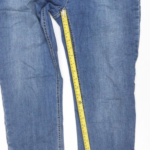 No2moro Women's Blue Straight Leg Jeans Size 4