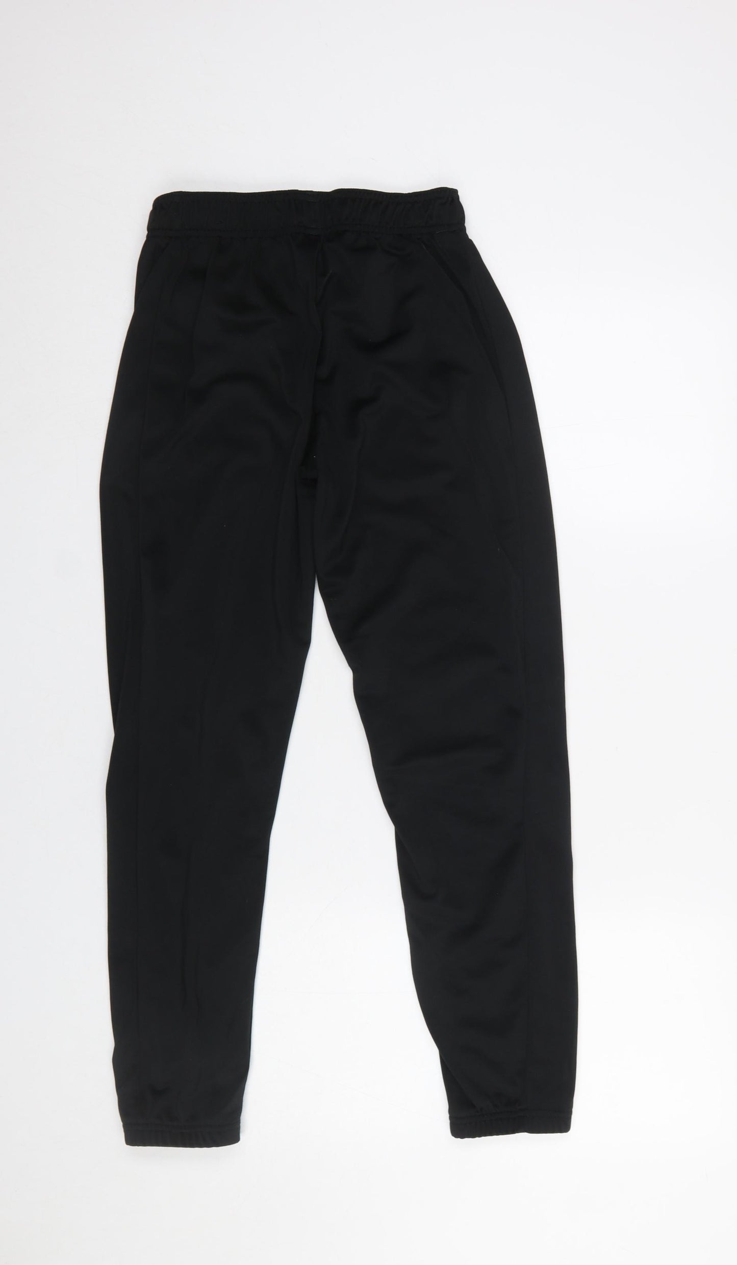 Adidas Boys Black 11-12 Years Jogger Sweatpants Primegreen Polyester